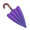 closed umbrella